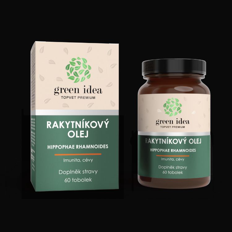 Obrázek Rakytníkový olej - tobolky 60 ks - Green idea