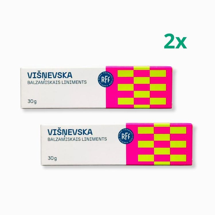 Obrázek Zvýhodněný set: 2x Višněvského balzám na revitalizaci pokožky - 30g - HealthNA