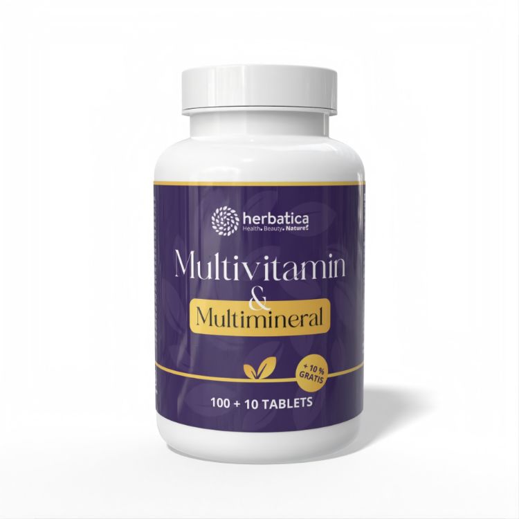 Obrázek Multivitamín a Multiminerál - 110 tablet - Herbatica