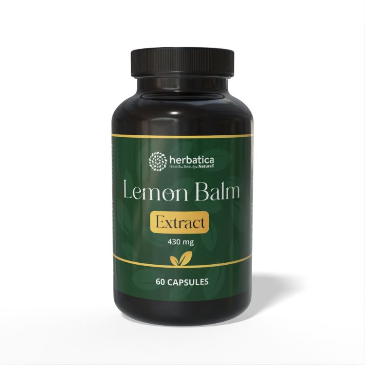 Obrázek Meduňka lékařská extrakt 430 mg - 60 kapslí - Herbatica