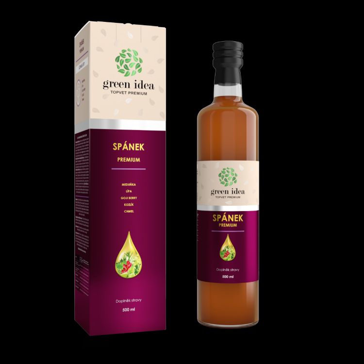 Obrázek Spánek premium 500 ml - Green idea