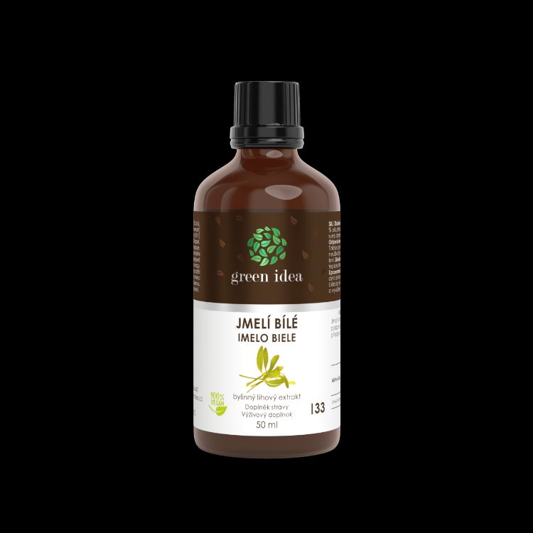 Obrázek Jmelí bílé tinktura - kapky 50 ml - Green idea
