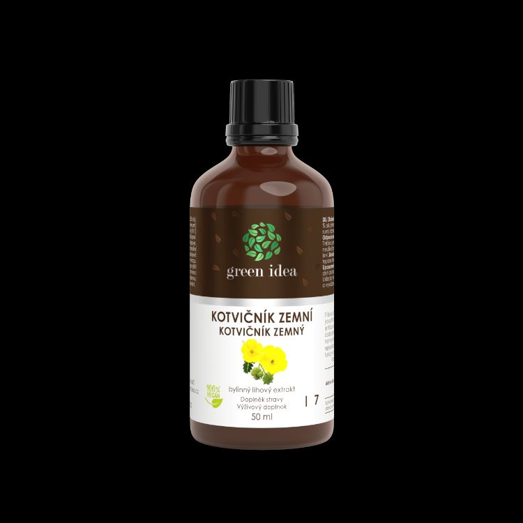 Obrázek Kotvičník zemní tinktura - kapky 50 ml - Green idea