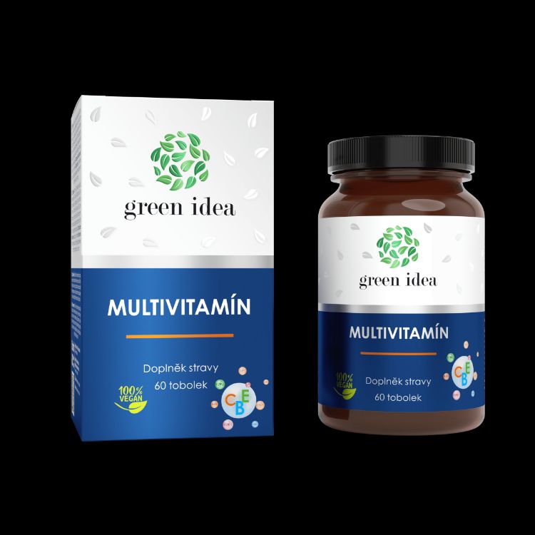 Obrázek Multivitamín - tobolky 60 ks - Green idea