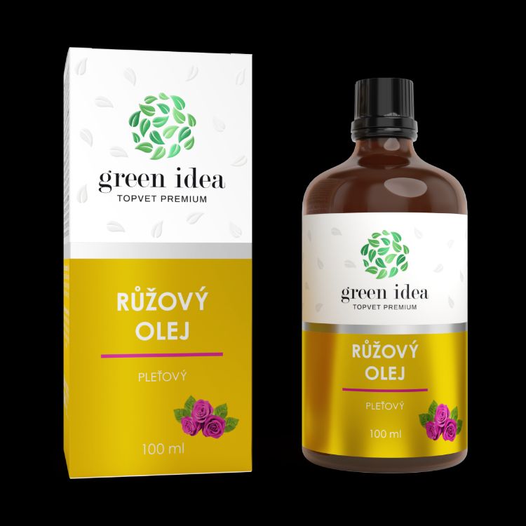 Obrázek Růžový pleťový olej 100 ml - Green idea