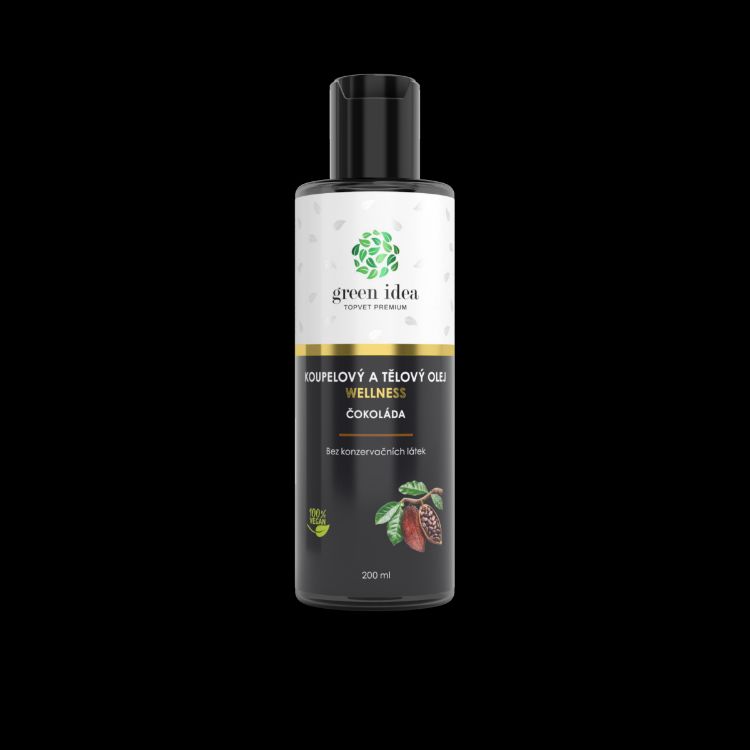 Obrázek Čokoláda - koupelový a tělový olej 200 ml - Green idea