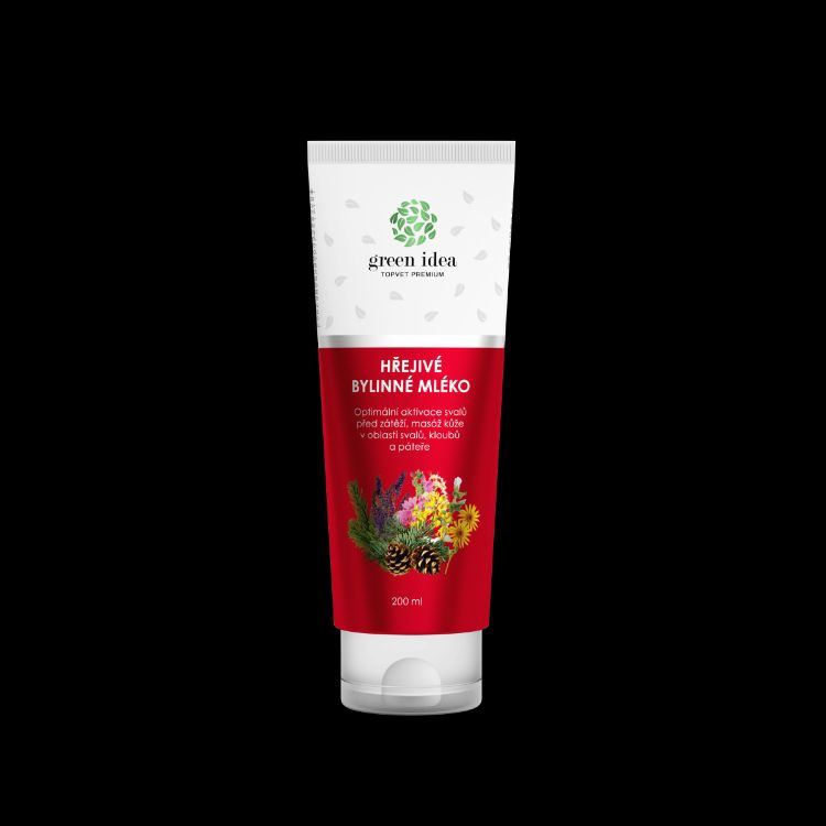 Obrázek Hřejivé bylinné mléko 200 ml - Green idea