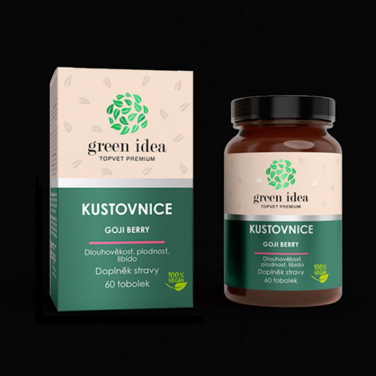 Obrázek Kustovnice čínská bylinný extrakt - tobolky 60 ks - Green idea