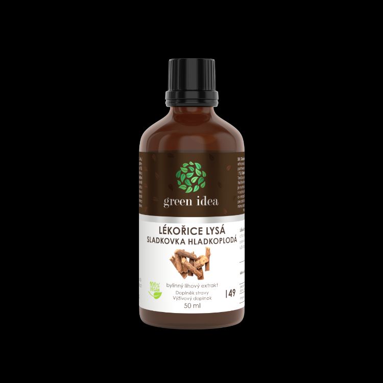 Obrázek Lékořice tinktura - kapky 50 ml - Green idea