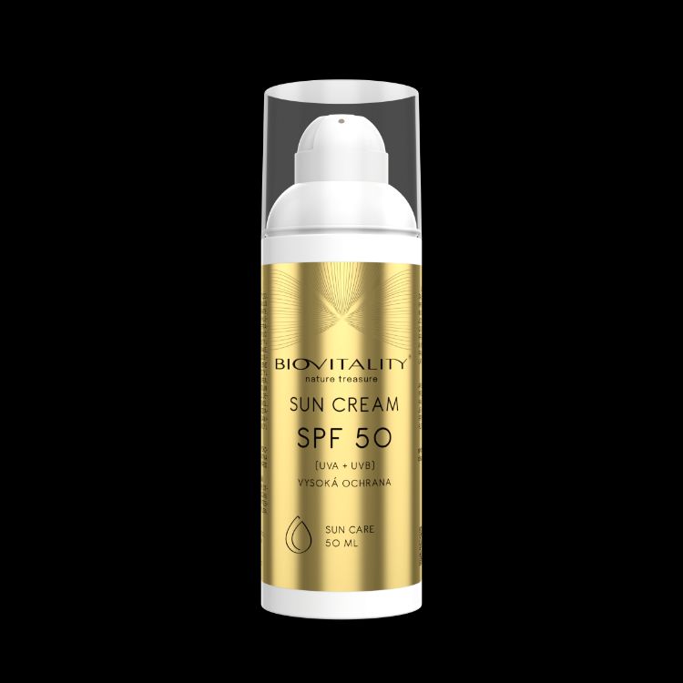 Obrázek Biovitality Sun cream SPF 50 - sun care 50 ml - Green idea