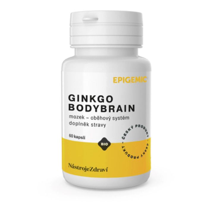 Obrázek Epigemic® Ginkgo BodyBrain - 60 kapslí -Epigemic®