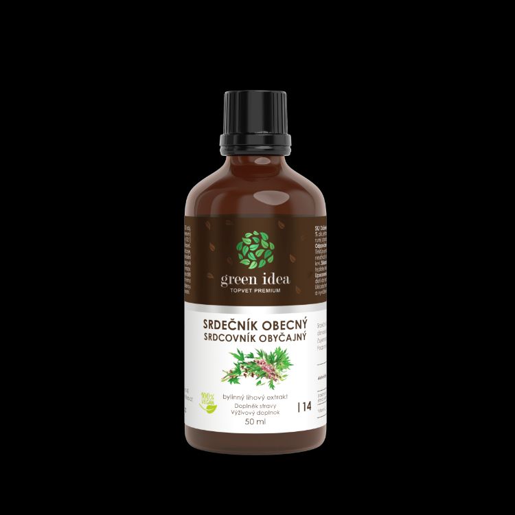 Obrázek Srdečník obecný tinktura - kapky 50 ml - Green idea
