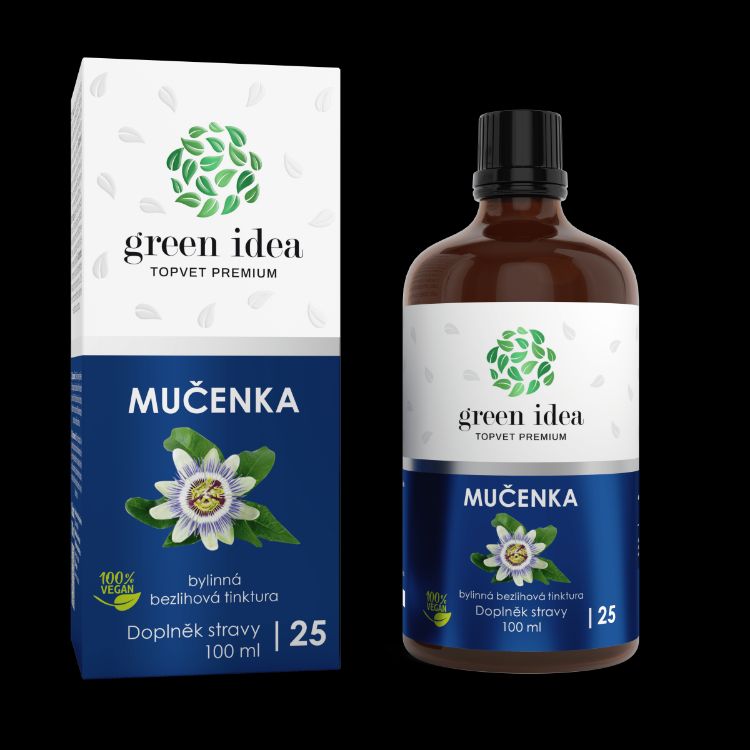 Obrázek Mučenka - bezlihová tinktura 100 ml - Green idea