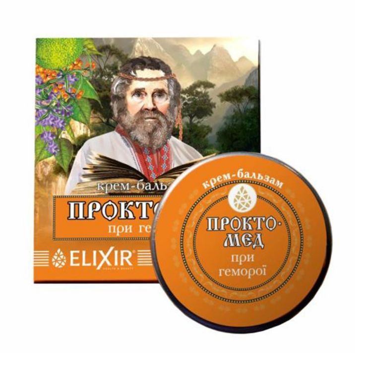 Obrázek Krémový balzám "Proctomed" na hemoroidy - 10 ml - Elixir