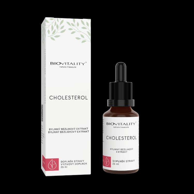 Obrázek Cholesterol bezlihová tinktura - kapky 25 ml - Green idea