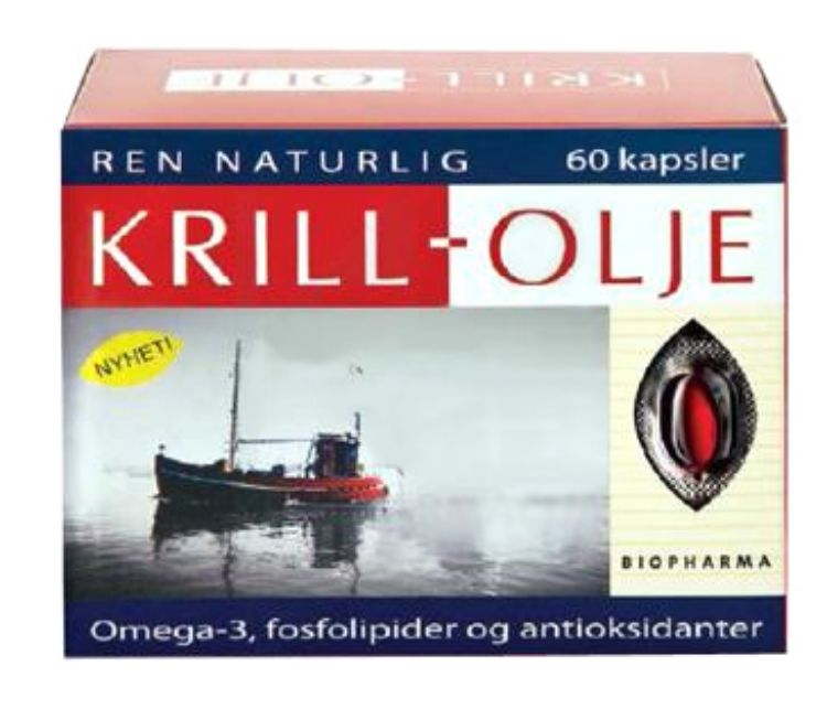 Obrázek Krill olej - Biopharma - 60 kapslí