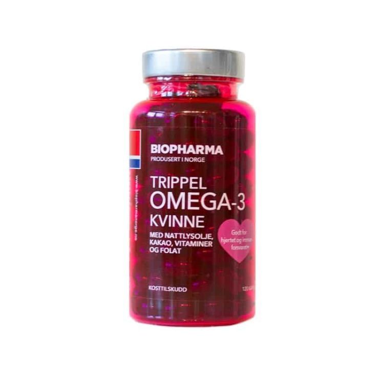 Obrázek Trippel OMEGA 3 Quinne Cocoa - Biopharma - 120 kapslí