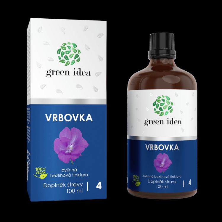 Obrázek Vrbovka - bezlihová tinktura 100 ml - Green idea