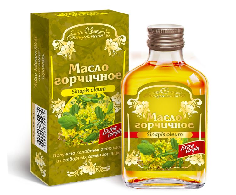 Obrázek 100% hořčičný olej lisovaný za studena - Specialist Balení: 100 ml