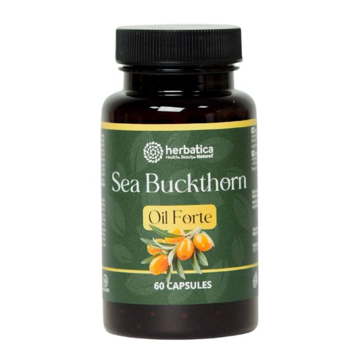 Obrázek Rakytníkový olej Forte v kapslích/500mg - 60 kapslí - Herbatica
