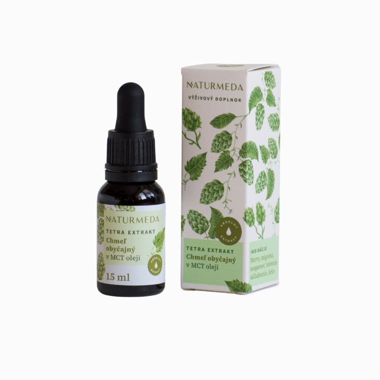 Obrázek Chmel obecný – Tetra bylinný extrakt 15 ml – Naturmeda