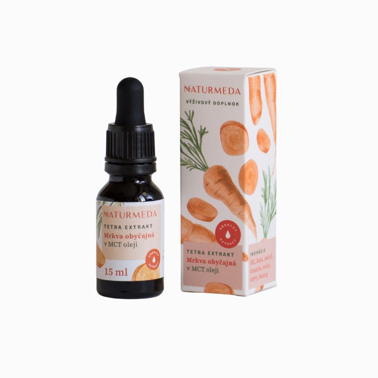 Obrázek Mrkev - Tetra bylinný extrakt – 15 ml – Naturmeda