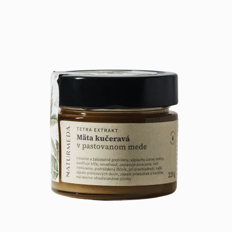 Obrázek Terapeutický med s mátou klasnatou – 220 g – Naturmeda