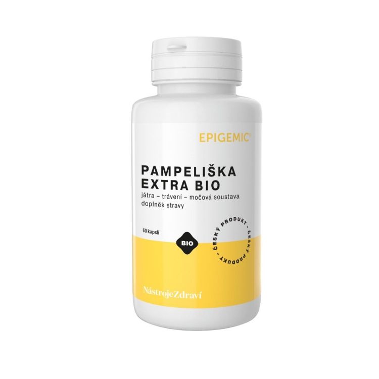 Obrázek Pampeliška Extra BIO – 60 kapslí – Epigemic®