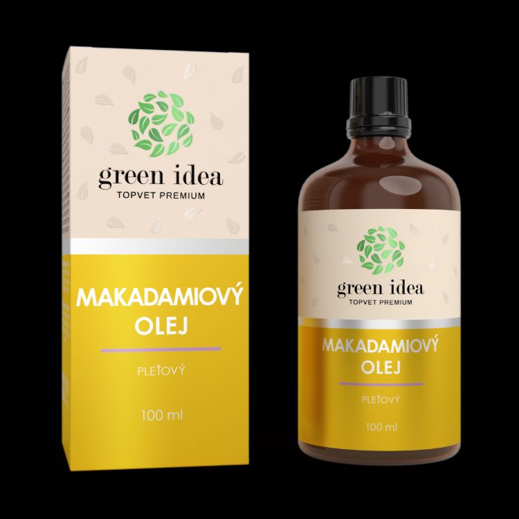 Obrázek Makadamiový pleťový olej 100 ml - Green idea
