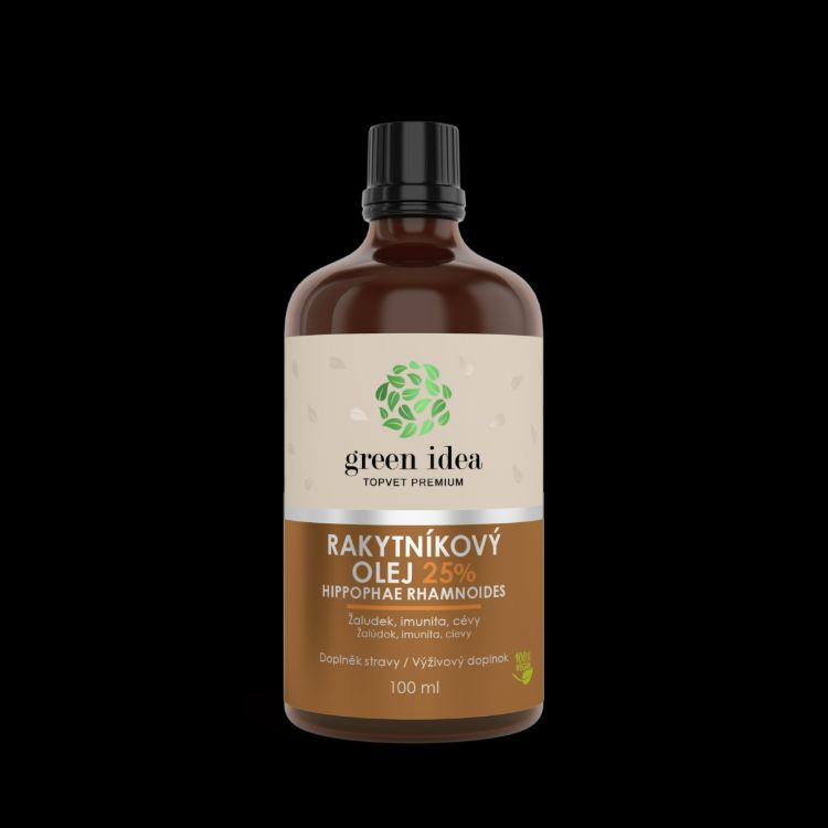 Obrázek Rakytníkový olej 25% 100 ml - Green idea