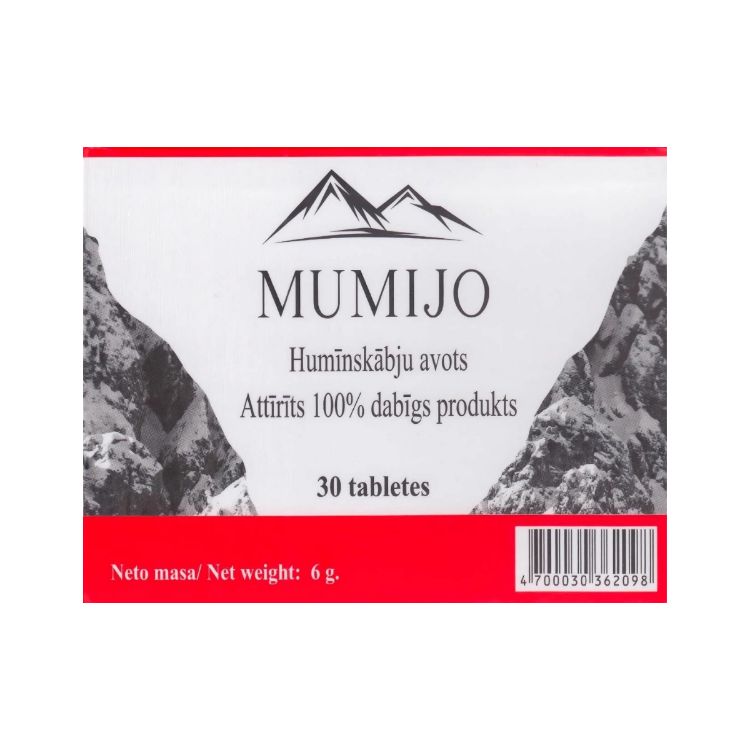 Obrázek Altajské mumio Shilajit - 30 tablet - BIOVIT LLC