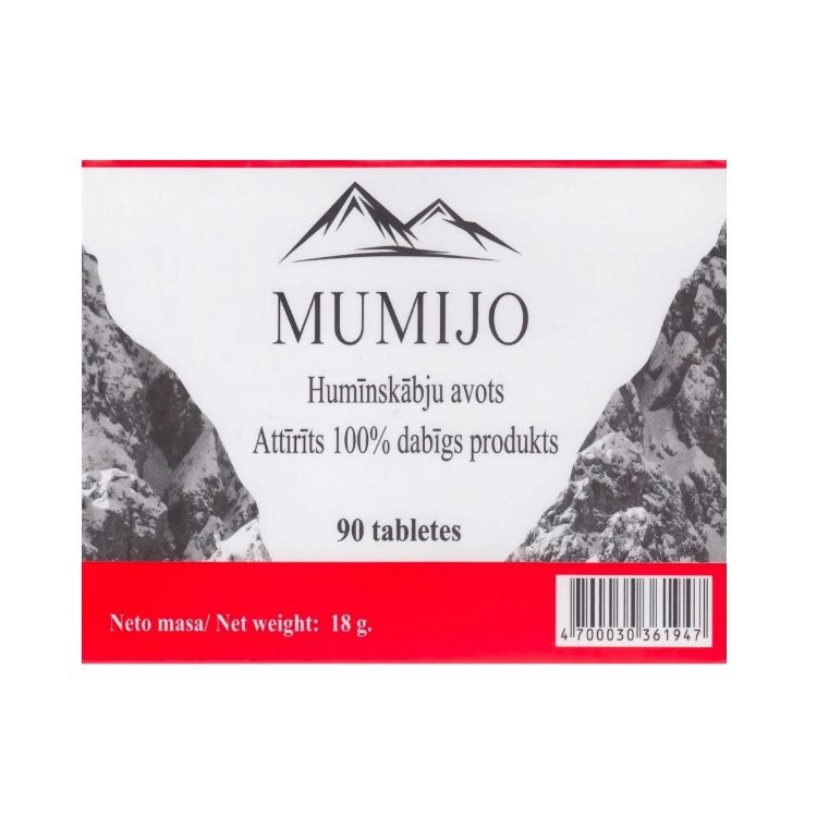 Obrázek Altajské mumio Shilajit - 90 tablet - BIOVIT LLC