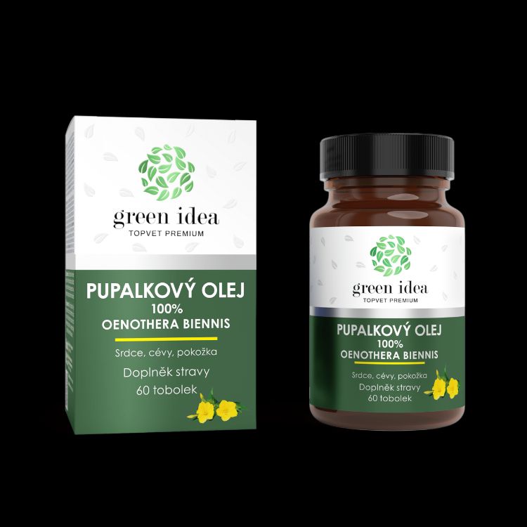 Obrázek Pupalkový olej - tobolky 60 ks - Green idea