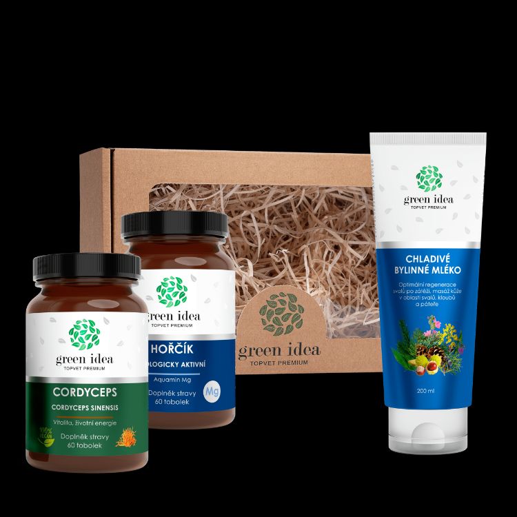 Obrázek Dárková sada SPORTOVEC - Green idea