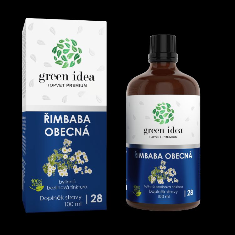 Obrázek Řimbaba obecná bezlihová tinktura 100 ml - Green idea