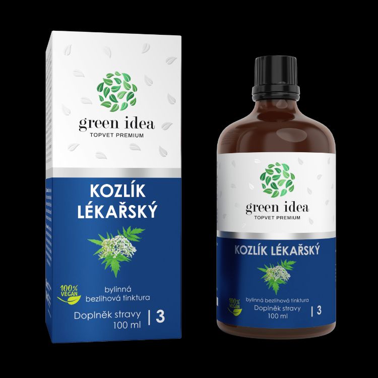 Obrázek Kozlík - bezlihová tinktura 100 ml - Green idea