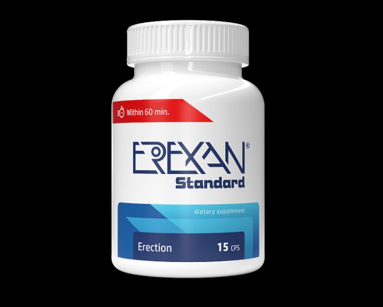 Obrázek EREXAN Standard pro intimní potřeby mužů v každém věku – 15 kapslí