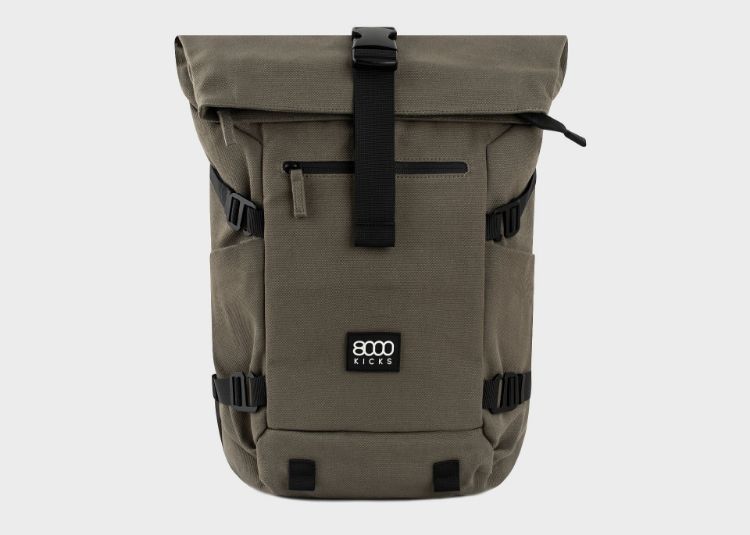 Obrázek Konopný batoh – Nomad Backpack – Tmavě zelená – 8000Kicks