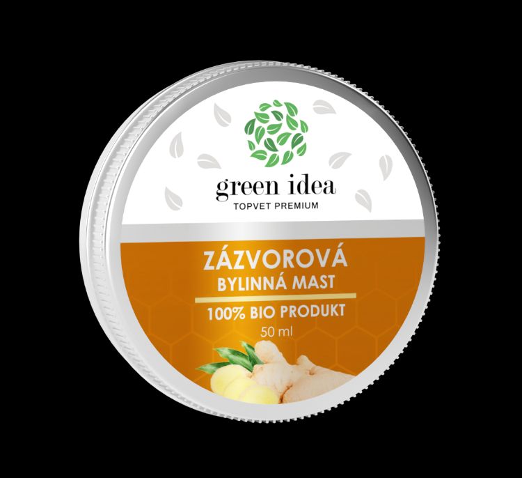 Obrázek Zázvorová mast 50 ml - Green idea