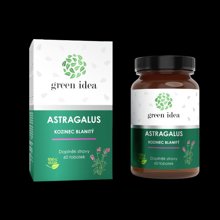 Obrázek Astragalus - tobolky 60 ks - Green idea