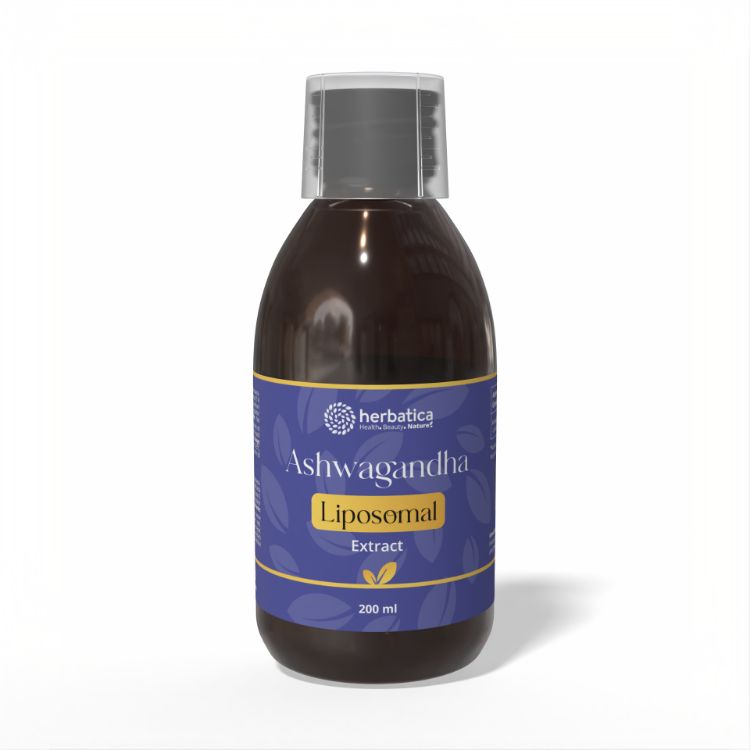 Obrázek Lipozomální extrakt Ashwagandha – 200 ml – Herbatica