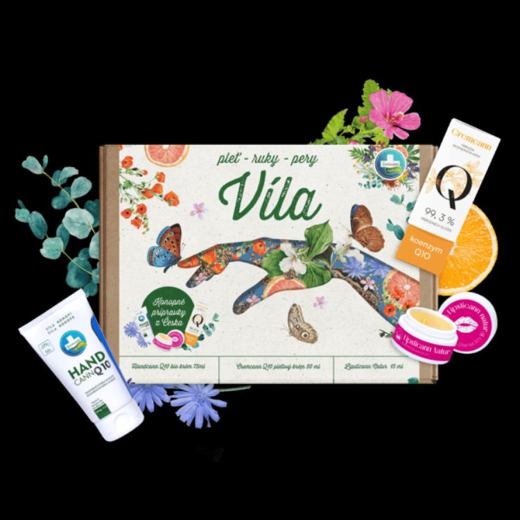 Obrázek Dárkové balení VÍLA pro ruce, rty a pleť - Annabis
