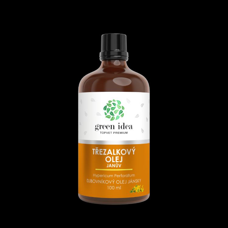 Obrázek Třezalkový bylinný olej (Janův olej) 100 ml - Green idea
