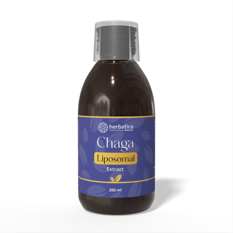 Obrázek Lipozomální extrakt Chaga – 200 ml – Herbatica