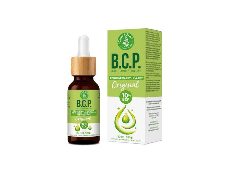 Obrázek Konopné kapky s BCP Original – 30 ml – Zelená Země