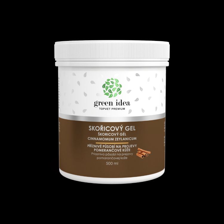 Obrázek Skořicový masážní gel 500 ml - Green idea