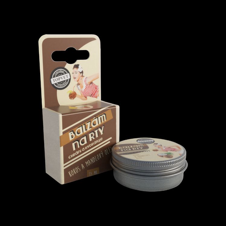 Obrázek Balzám na rty - Kokos a mandlový olej 15 ml - Green idea