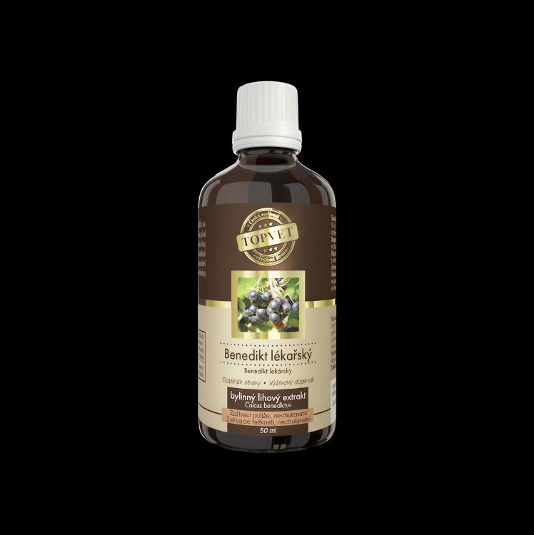 Obrázek Benedikt lékařský tinktura - kapky 50 ml - Green idea