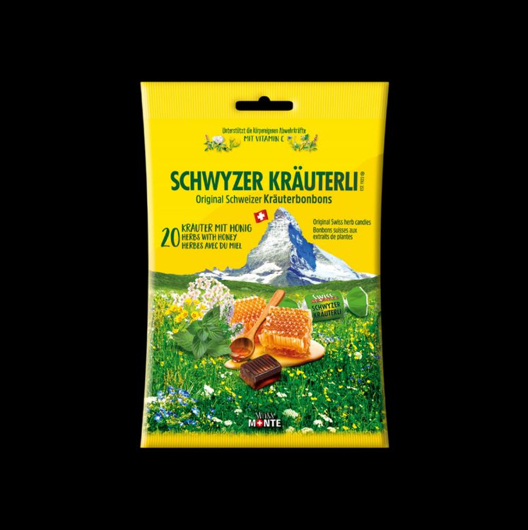 Obrázek Bylinné bonbony - Bylinky s medem 75 g - Green idea