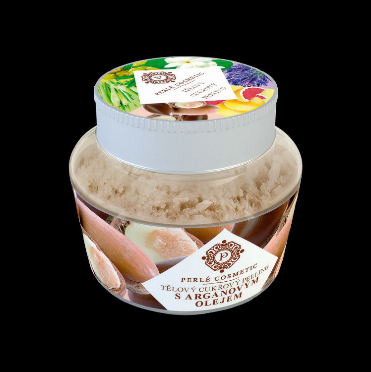 Obrázek Cukrový peeling s arganovým olejem 200 g - Green idea